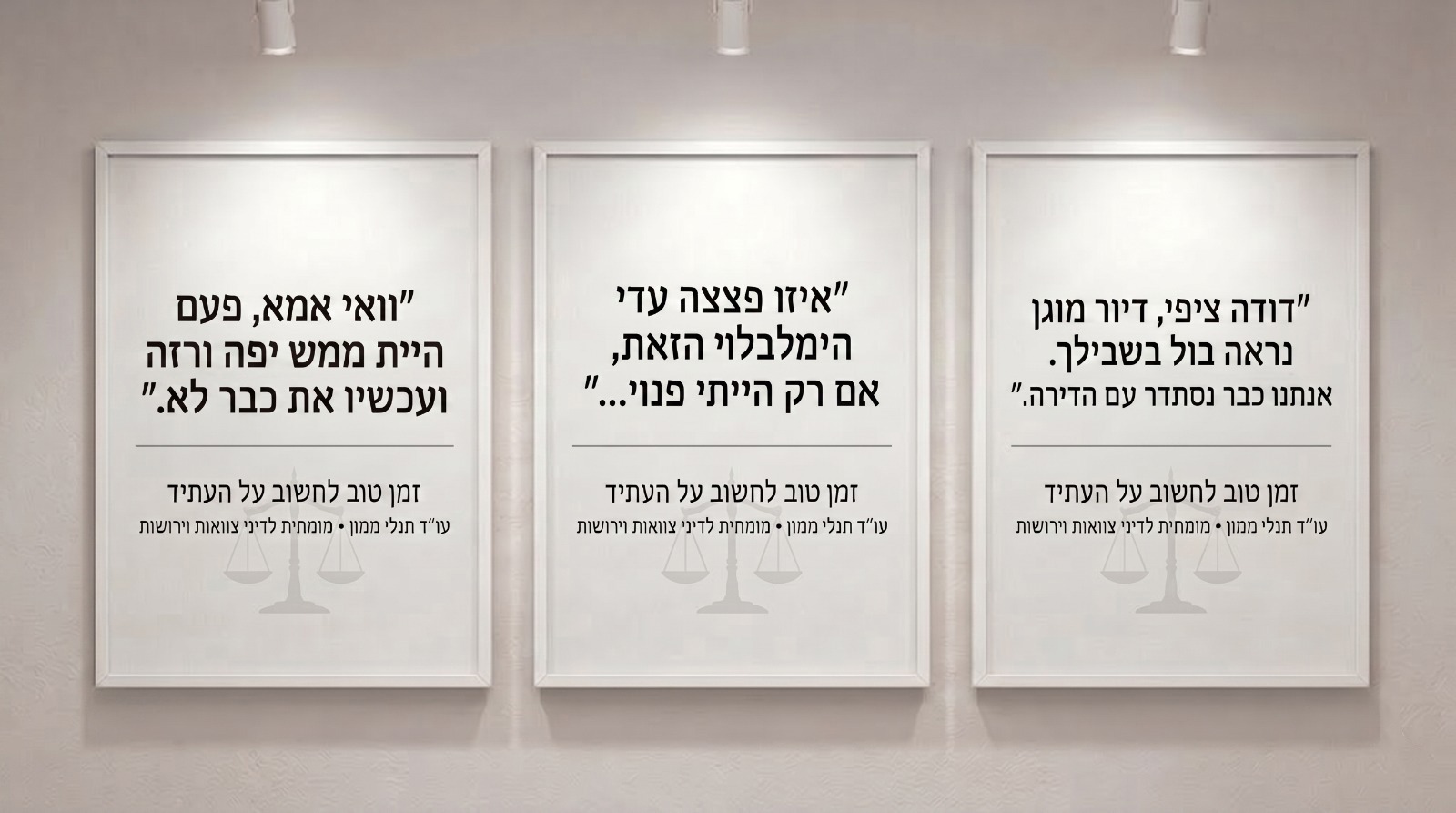 Fictional Attorney Tenli Mamon campaign