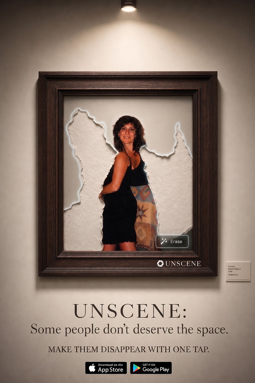 UNSCENE app concept